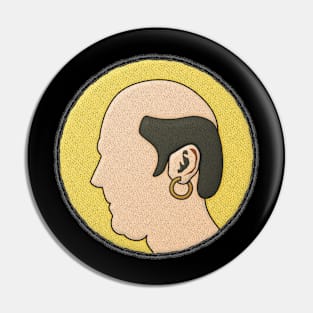 Ear Ring Midlife Merit Badge Pin