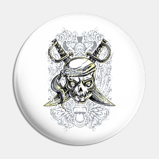 Pirate Skull Pin