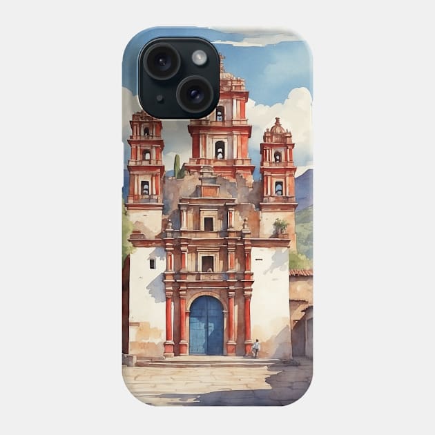 Tzintzuntzan Michoacan Mexico Vintage Tourism Travel Phone Case by TravelersGems