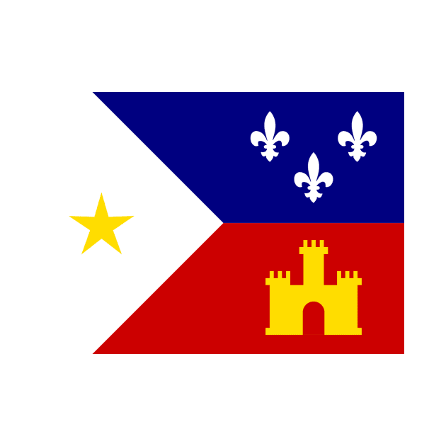 Acadiana Flag by PixDezines