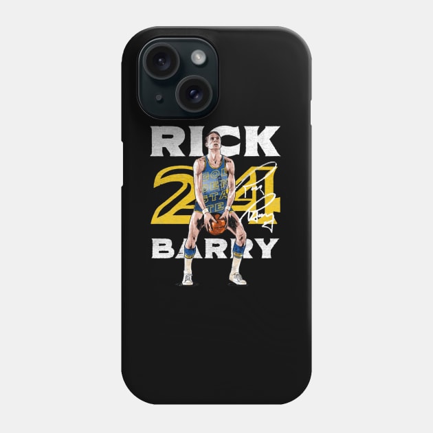 Rick Barry Golden State Free Throw Phone Case by MASTER_SHAOLIN