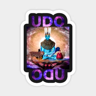 Igbo / African Gods : UDO By SIRIUS UGO ART Magnet