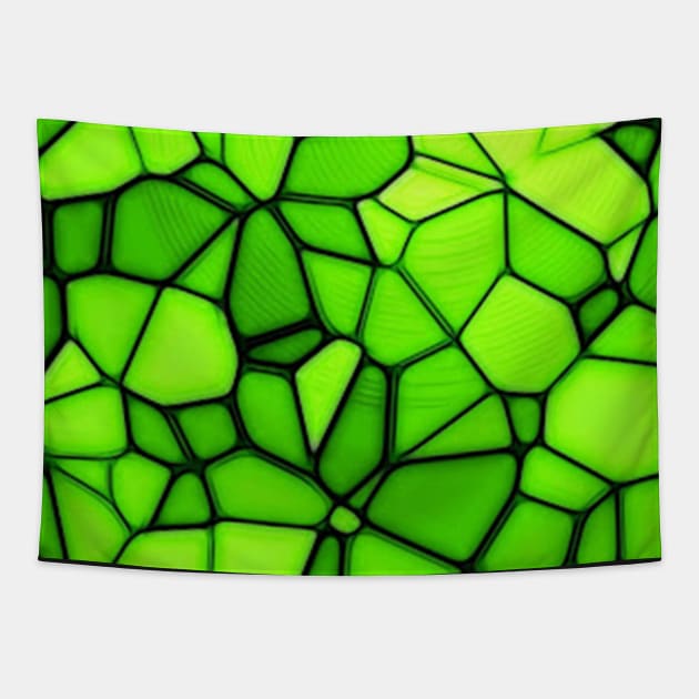 Lime Tone Tapestry by NOMAD73