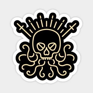 Skull Line 1 Magnet