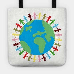 Earth graphic design Tote