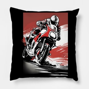 Moto Biker Club Pillow