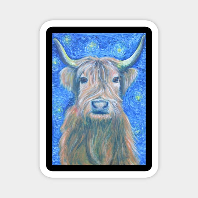 Starry Night Coo Magnet by TimeTravellers