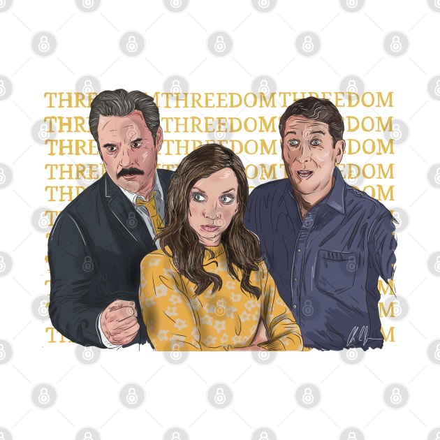 Threedom: the drawring by 51Deesigns