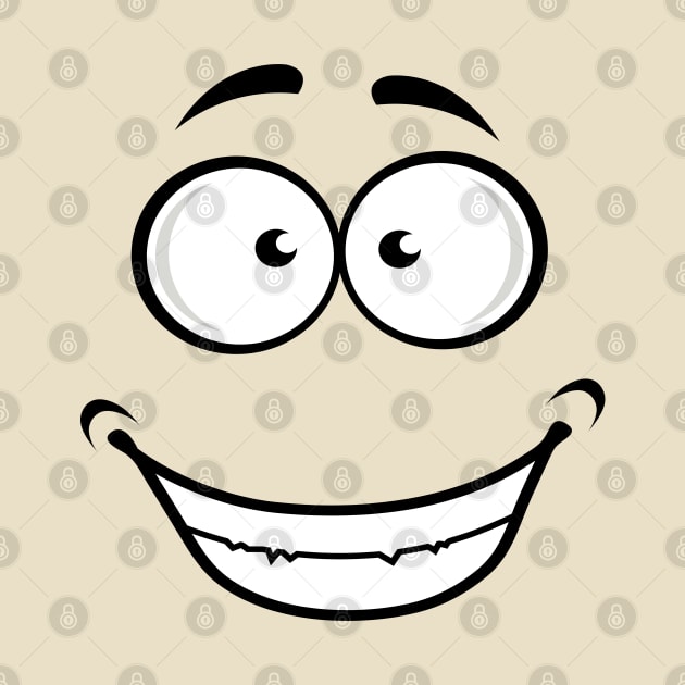 funny comic cartoon face by MNZStar