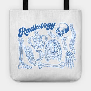 RADIOLOGY Funny Skeleton Party Tote