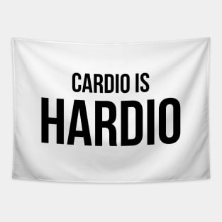 Cardio Is Hardio - Workout Tapestry