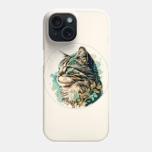 Beautiful Cat Colorful Lover Phone Case