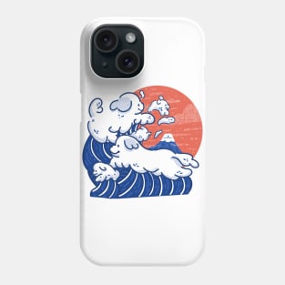 Puppy Waves Phone Case