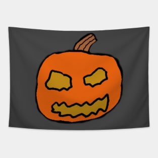 Halloween Jack Olantern Tapestry