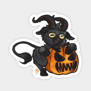 Halloween Goat Magnet