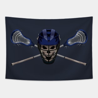 Lax skull Tapestry