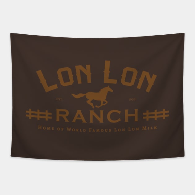 Lon Lon Ranch Logo Tapestry by thisisntcrystal