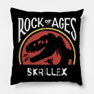 skrillex rock of ages Pillow