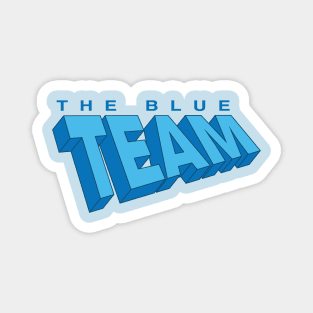 The Blue Team Magnet