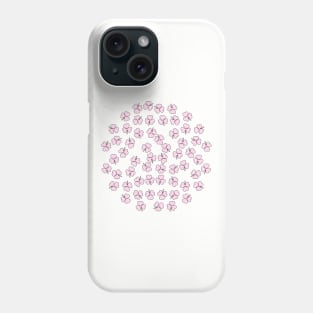 Shamrocks Pink Phone Case