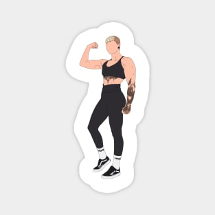 Rhea Ripley Magnet