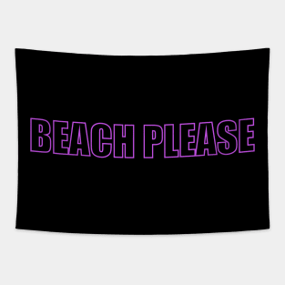 beach please Tapestry