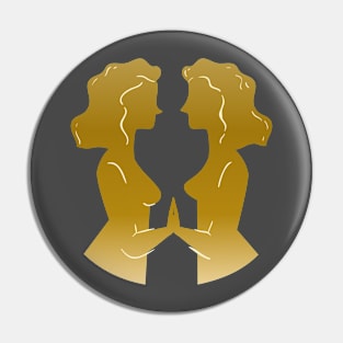 Gemini: The Dual Soul of the Zodiac Pin