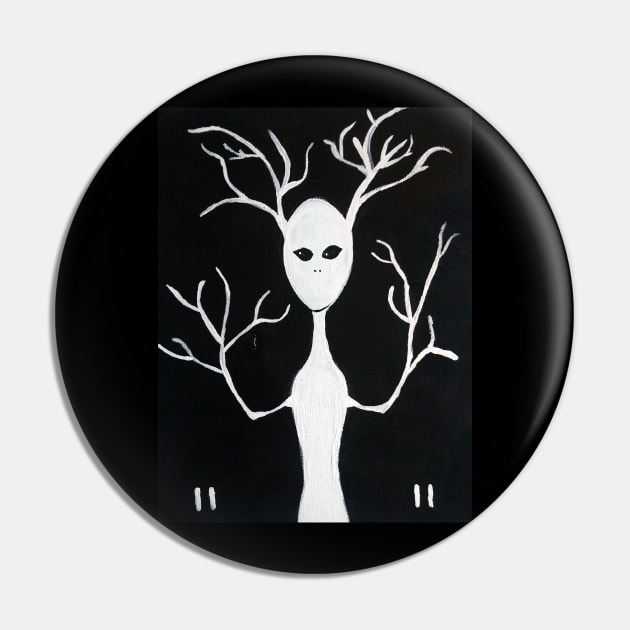 1111 Cosmic Tree Spirit Pin by Cosmic Witch 