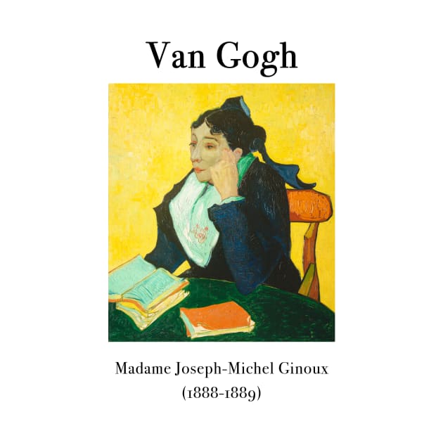 Van Gogh painting - Madame Joseph-Michel Ginoux by thecolddots