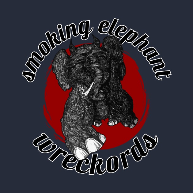 Smoking Elephant Wreckords Original by Hassified