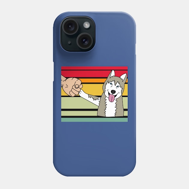 Best Retro Dog Owner Of All Time Phone Case by flofin