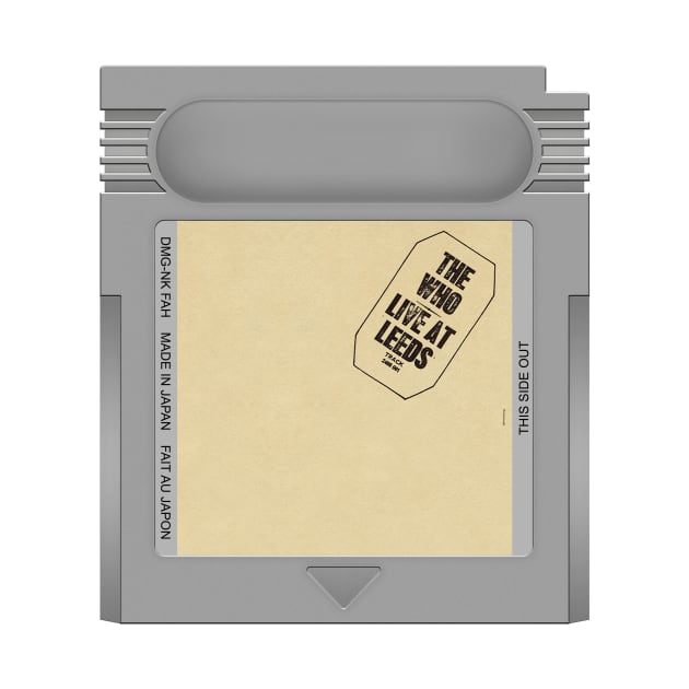 Live at Leeds Game Cartridge by PopCarts