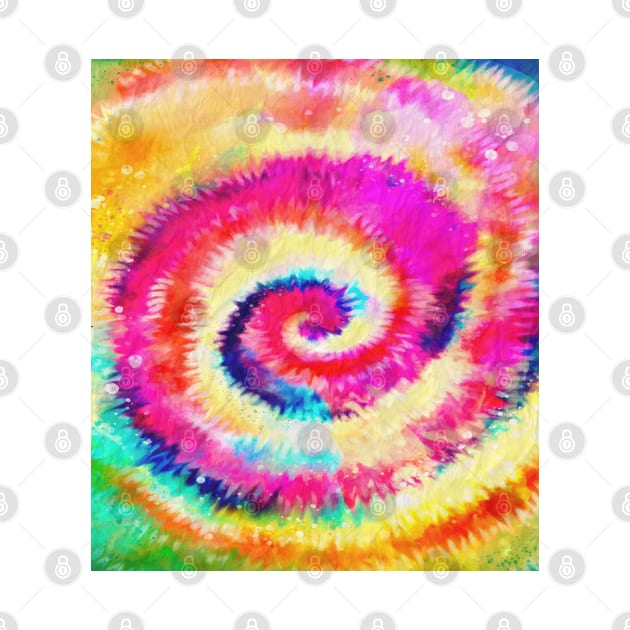 Crumpled Crepe Tie Dye Pattern by KC Morcom aka KCM Gems n Bling aka KCM Inspirations