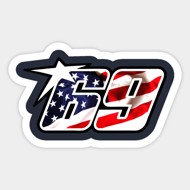 Nicky Hayden 69 Nicky Hayden Sticker Teepublic