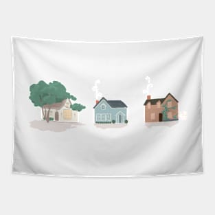 Cottage Sweet Cottage Tapestry