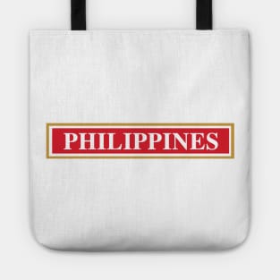 Philippines Sick Filipino Design Tote