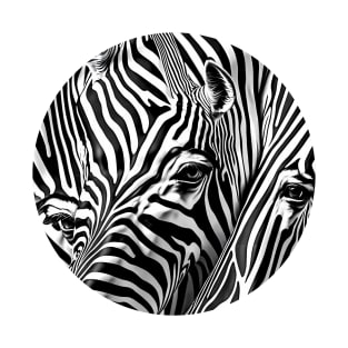 Zebra texture pattern design T-Shirt