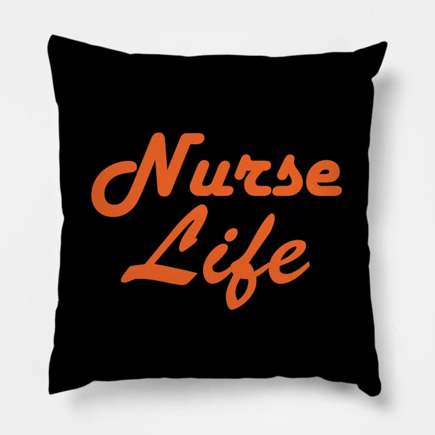 Nurse Life Pillow by cypryanus