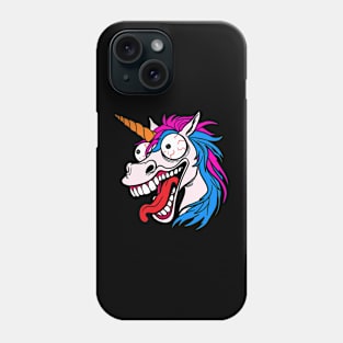 Crazy Unicorn Phone Case