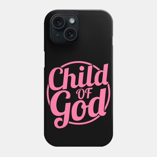 Child Of God Phone Case by Plushism