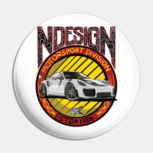 porsche 911 gt3 white Pin