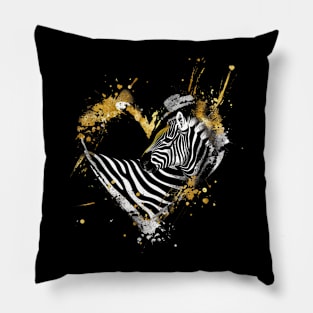 Zebra Social Behavior Pillow