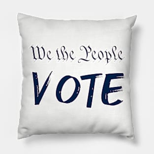 We the people vote Pillow