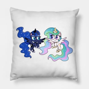 Pony Life Celestia and Luna Pillow