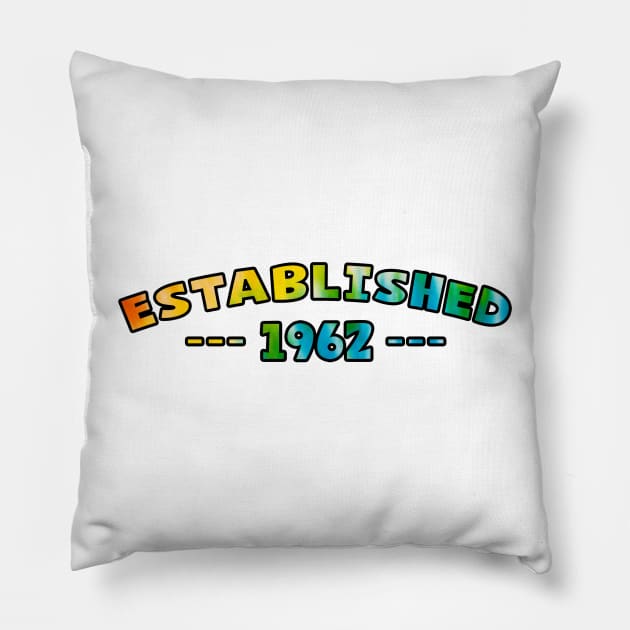 Established 1962 Pillow by Vandalay Industries