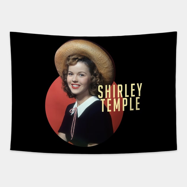 shirley temple Tapestry by rsclvisual