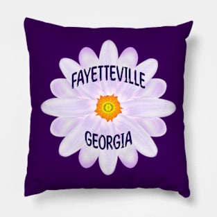 Fayetteville Georgia Pillow