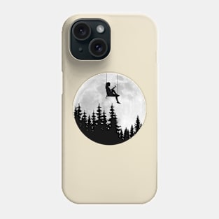 Girl under the moon Phone Case