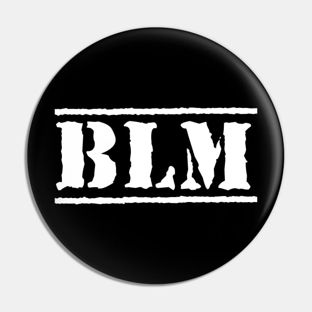 BLM Pin by Black Snow Comics