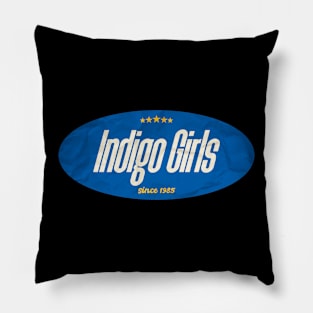 Vintage Indigo Girls Pillow